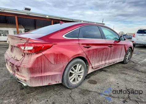 2015 Hyundai Sonata Se from USA, damaged, VIN 5NPE24AF2FH202697